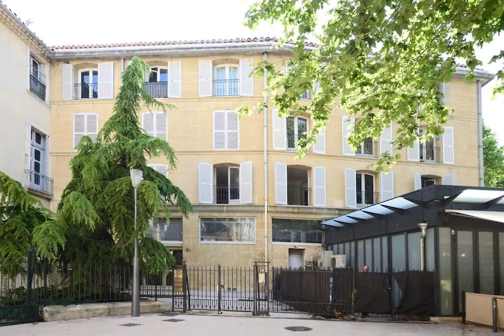 אקס-אן-פרובאנס La Rotonde - Magnifique Appartement Climatise Avec Parking צרפת